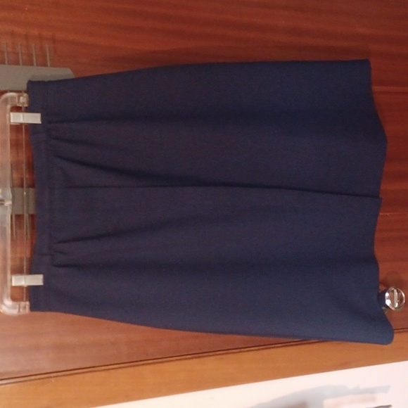 5 for $15 Vintage sz 14 Navy blue 24k pencil skirt - Picture 6 of 12